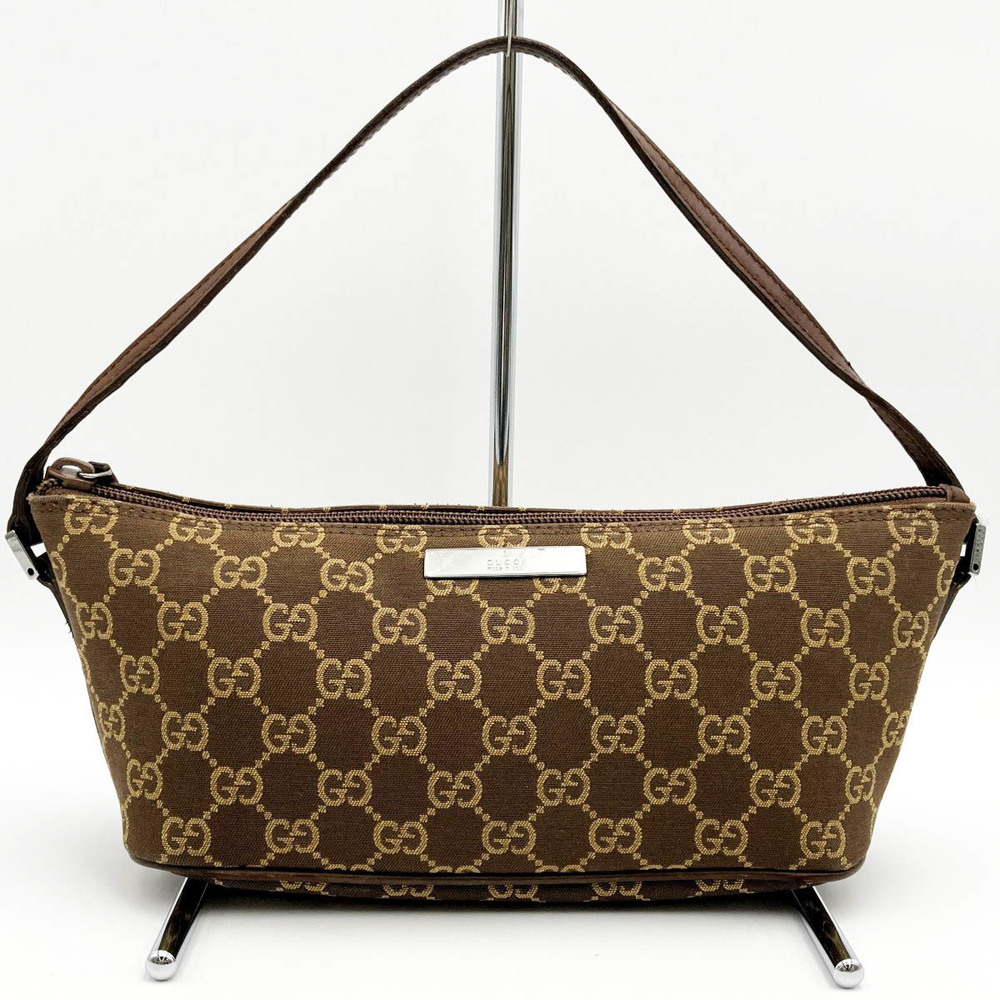 Gucci Accessory Pouch Pouch Gg Brown